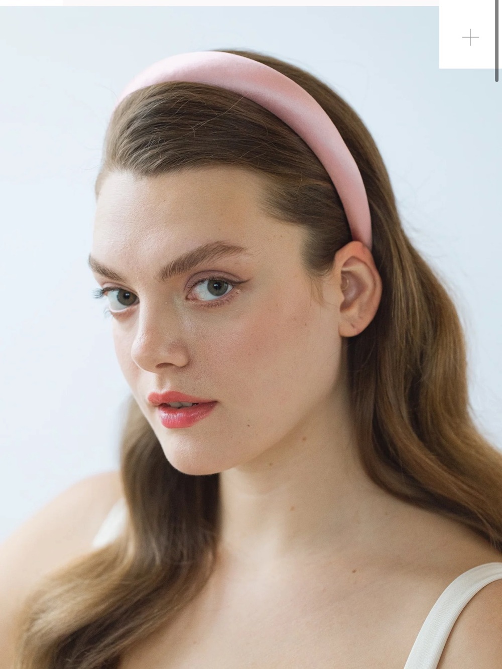 2 Jennifer Behr pink and black headband